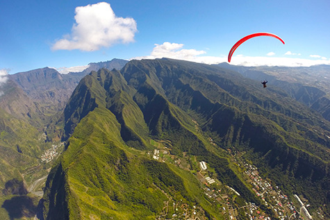 Voyage Parapente à la Réunion